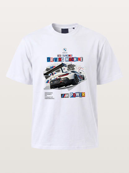 BMW M Power Race Car Art Cotton T-shirt