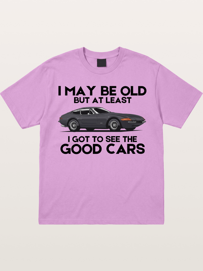 Old Car Enthusiast Good Cars Quote Gildan T-shirt