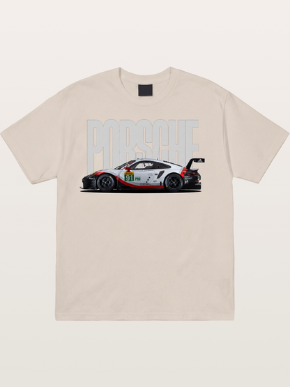 Porsche 911 Race Livery Poster Cotton T-shirt