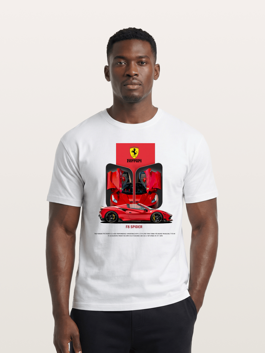 F8 Spider Cotton T-shirt
