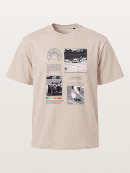 Silverstone F1 Vintage Race Archive Cotton T-shirt