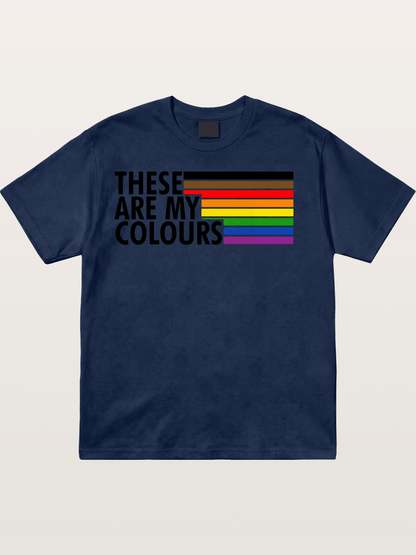 These Are My Colours Progress Flag Cotton T-shirt