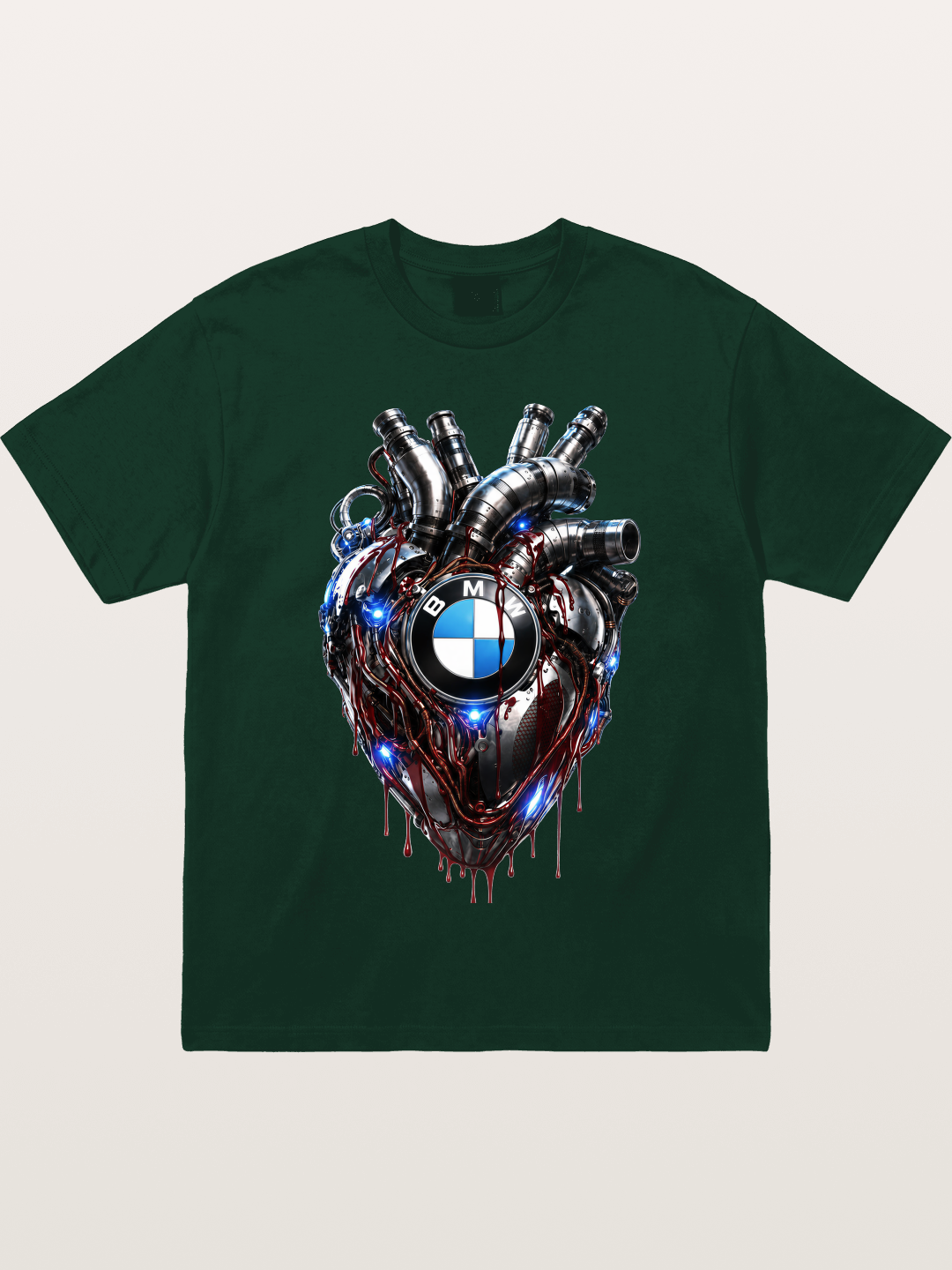 BMW Mechanical Heart Graphic Gildan T-shirt