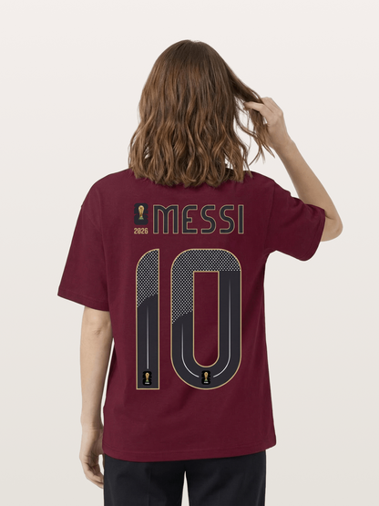 Argentina 10 Messi 2026 WC Gildan T-shirt