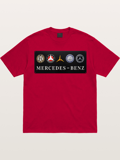 Mercedes-Benz Multi-Logo Plate Gildan T-shirt