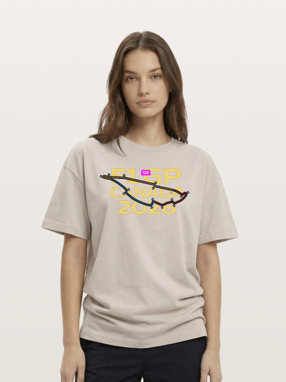 F1 Canada 2026 Track Map Cotton T-shirt