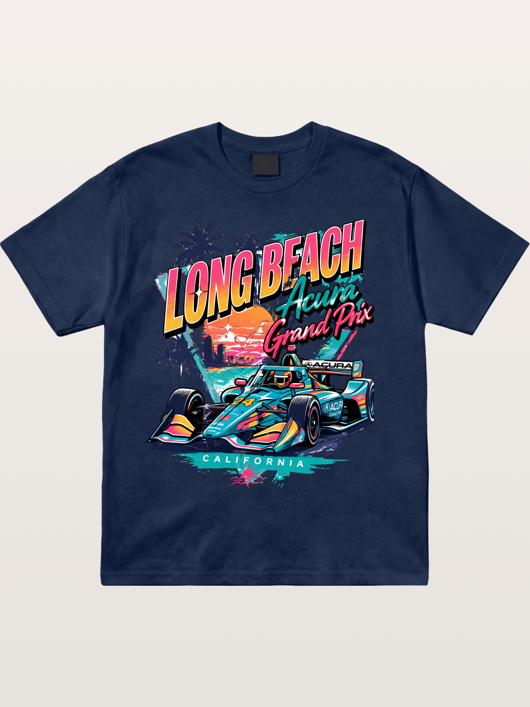 Acura Long Beach Grand Prix Cotton T-shirt