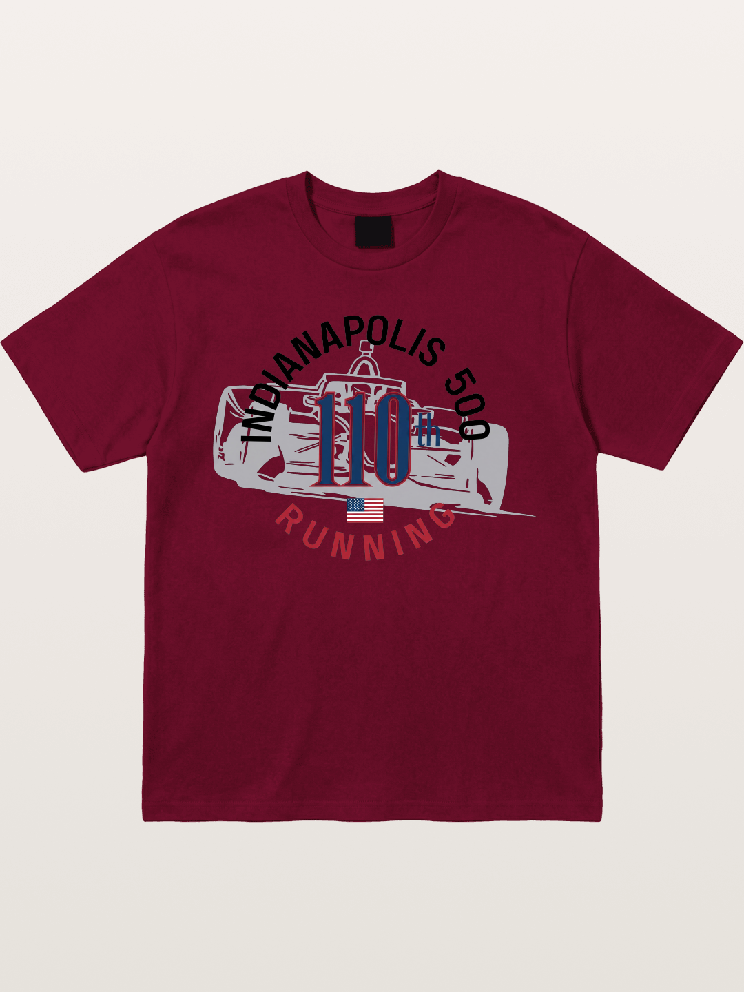 Indy 500 110th Anniversary Emblem Gildan T-shirt