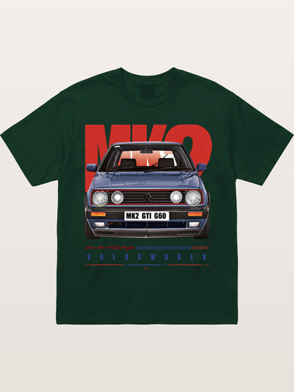 Volkswagen Golf MK2 GTI G60 Gildan T-shirt