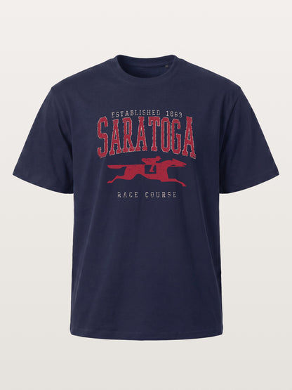Saratoga Vintage Horse Silhouette Gildan T-shirt