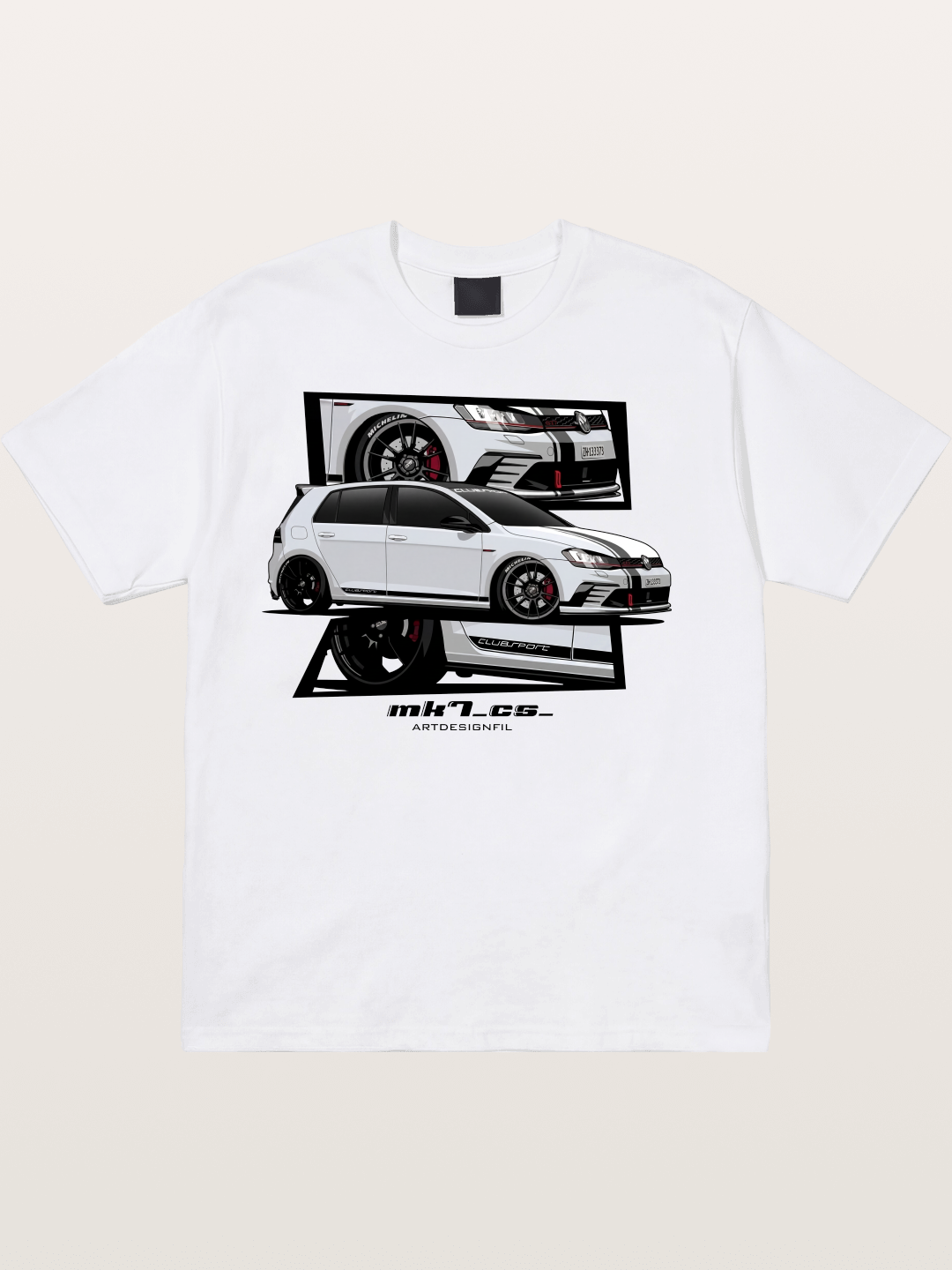 Volkswagen Golf MK7 Stance Cotton T-shirt