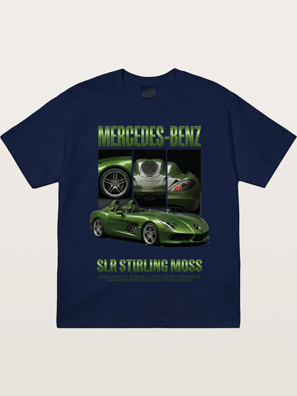Mercedes SLR Stirling Moss Art Gildan T-shirt