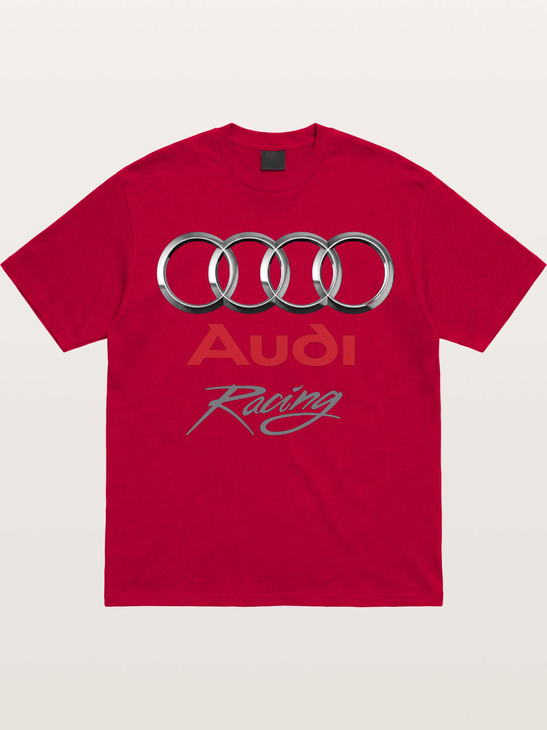 Audi Racing Four Rings Logo Gildan T-shirt