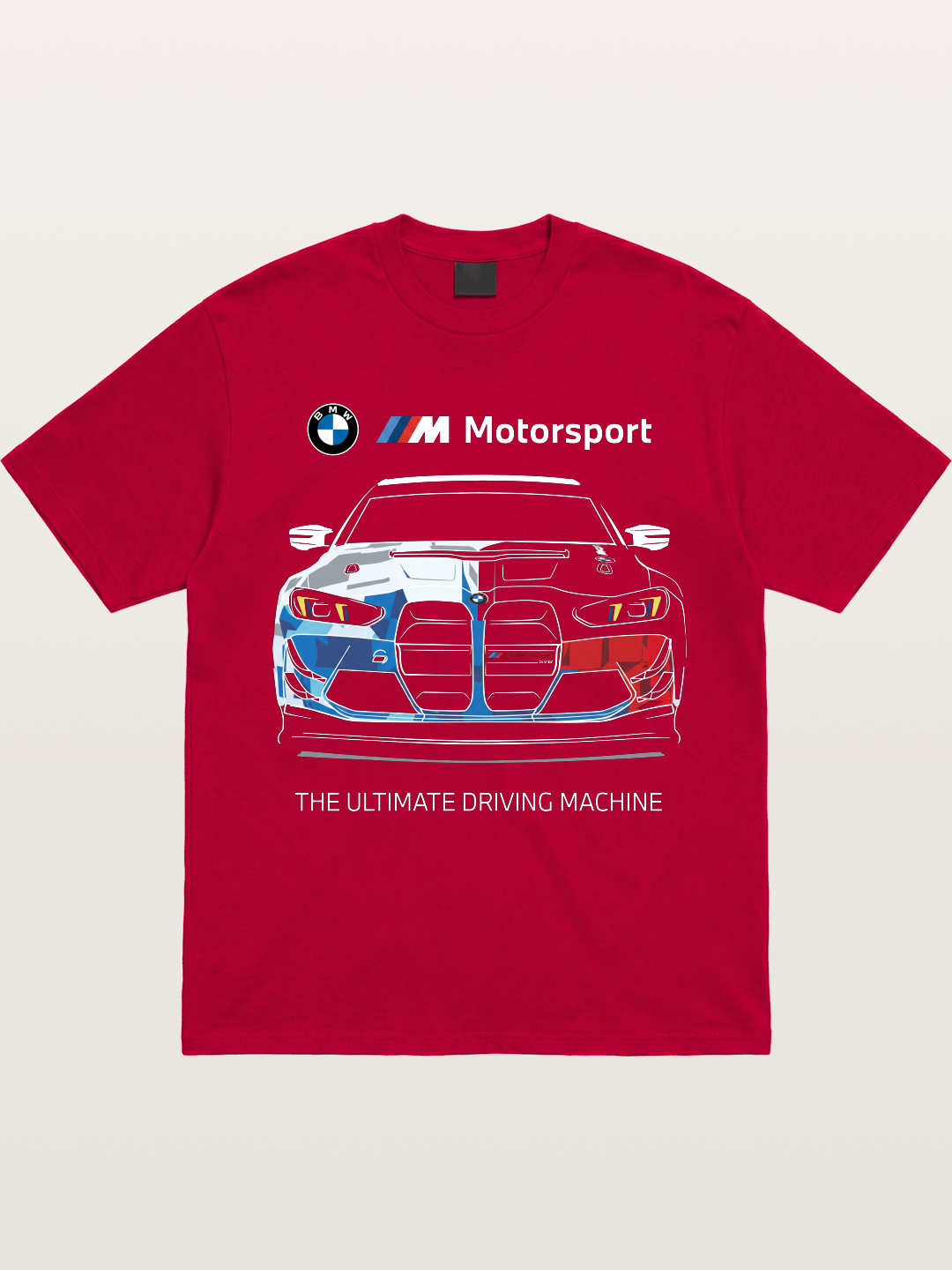 BMW M Motorsport Race Car Livery Gildan T-shirt