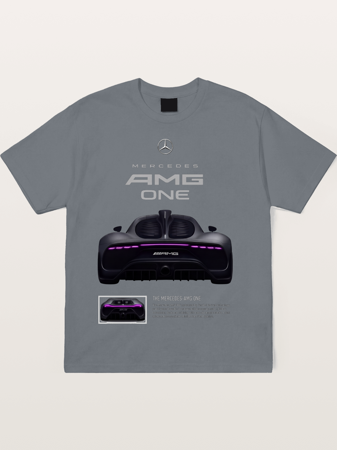 AMG One Purple Taillight Cotton T-shirt