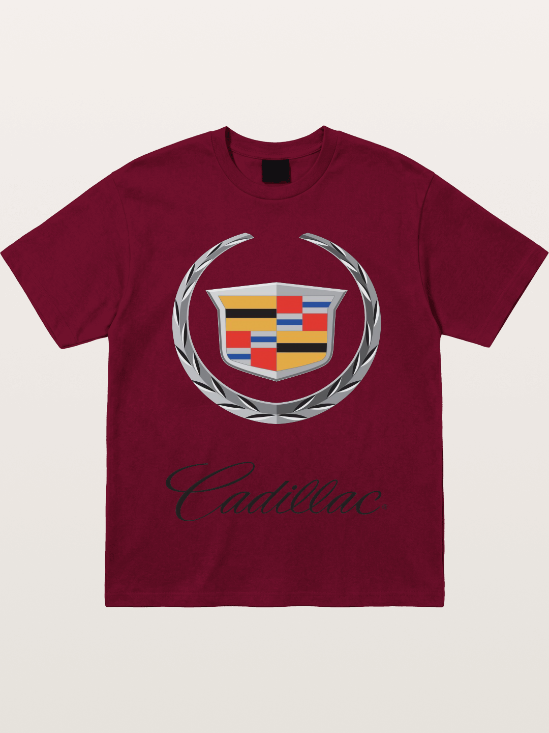 Cadillac Laurel Wreath Emblem Gildan T-shirt