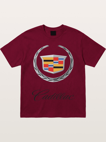 Cadillac Laurel Wreath Emblem Gildan T-shirt