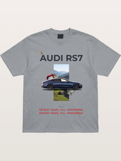 Audi RS7 Surreal Collage Art Gildan T-shirt