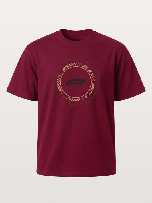 British Grand Prix 2026 Circular Crest Gildan T-shirt