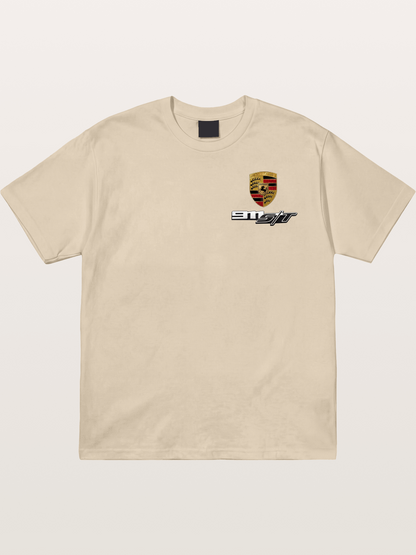 Porsche Crest With 911 ST Gildan T-shirt