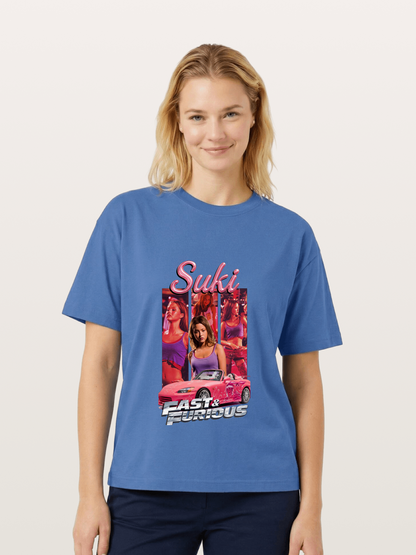 Fast & Furious Pink Crew Gildan T-shirt