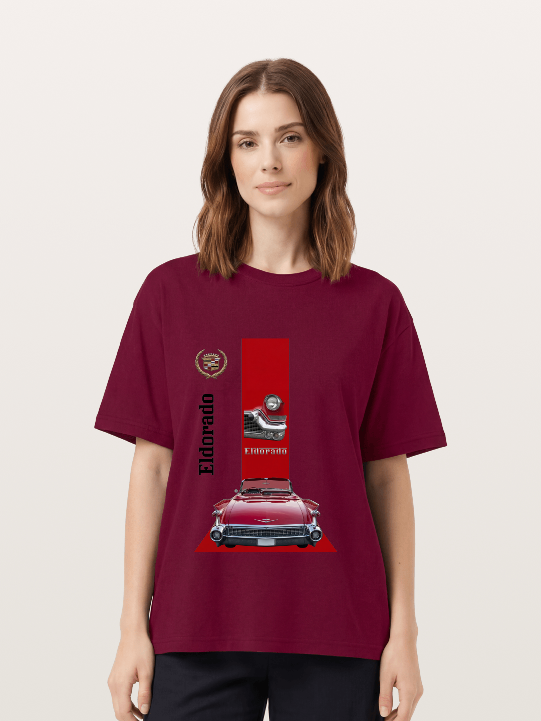Red Convertible Gildan T-shirt