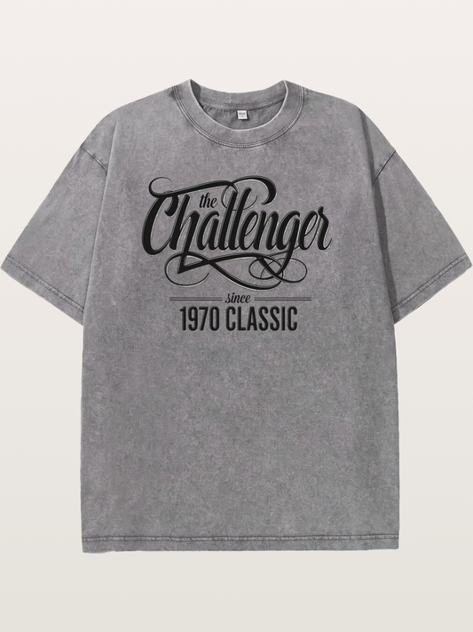 Retro Script Washed T-shirt