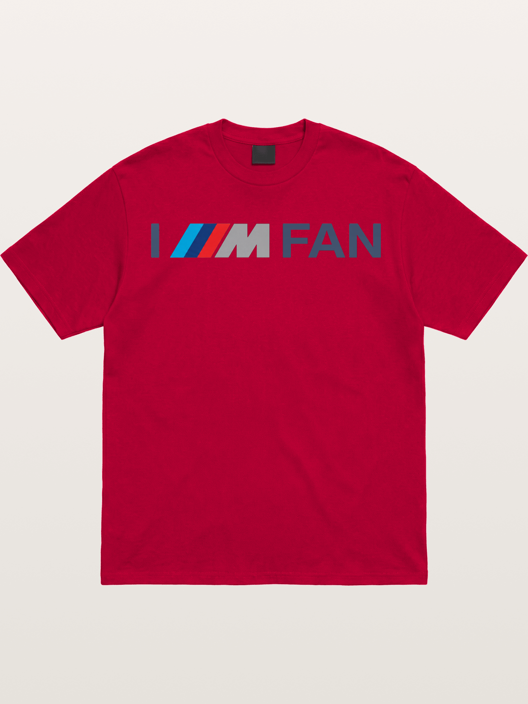 BMW M Fan Stripes Text Print Gildan T-shirt