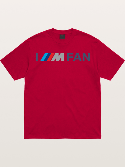 BMW M Fan Stripes Text Print Gildan T-shirt