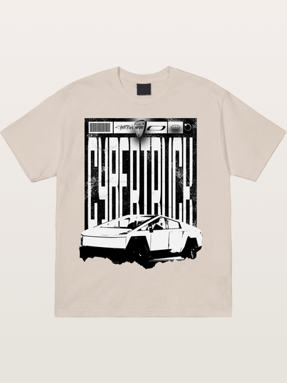 Tesla Cybertruck Glitch Poster Cotton T-shirt