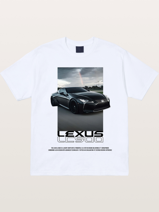 Lexus LC500 Sports Car Poster Gildan T-shirt