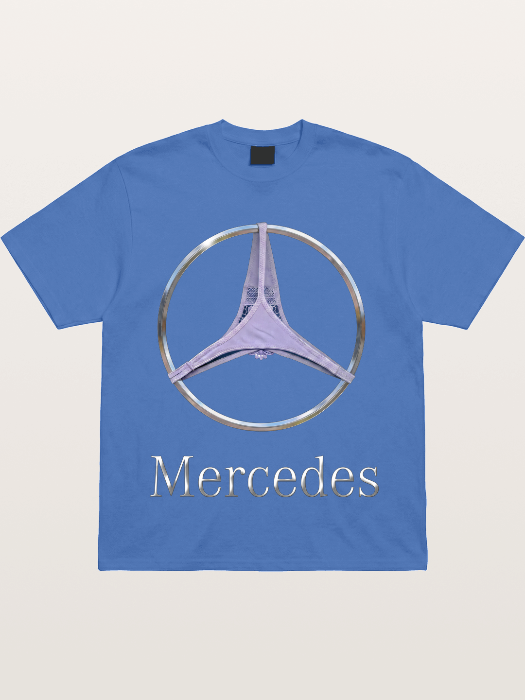 Mercedes Logo Thong Print Gildan T-shirt