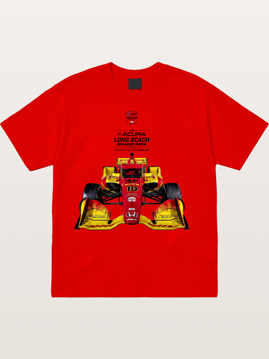 Palou #10 Long Beach Champion Cotton T-shirt