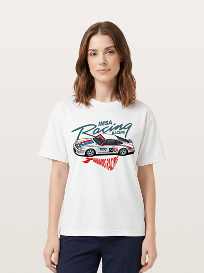 IMSA Track Map Cotton T-shirt