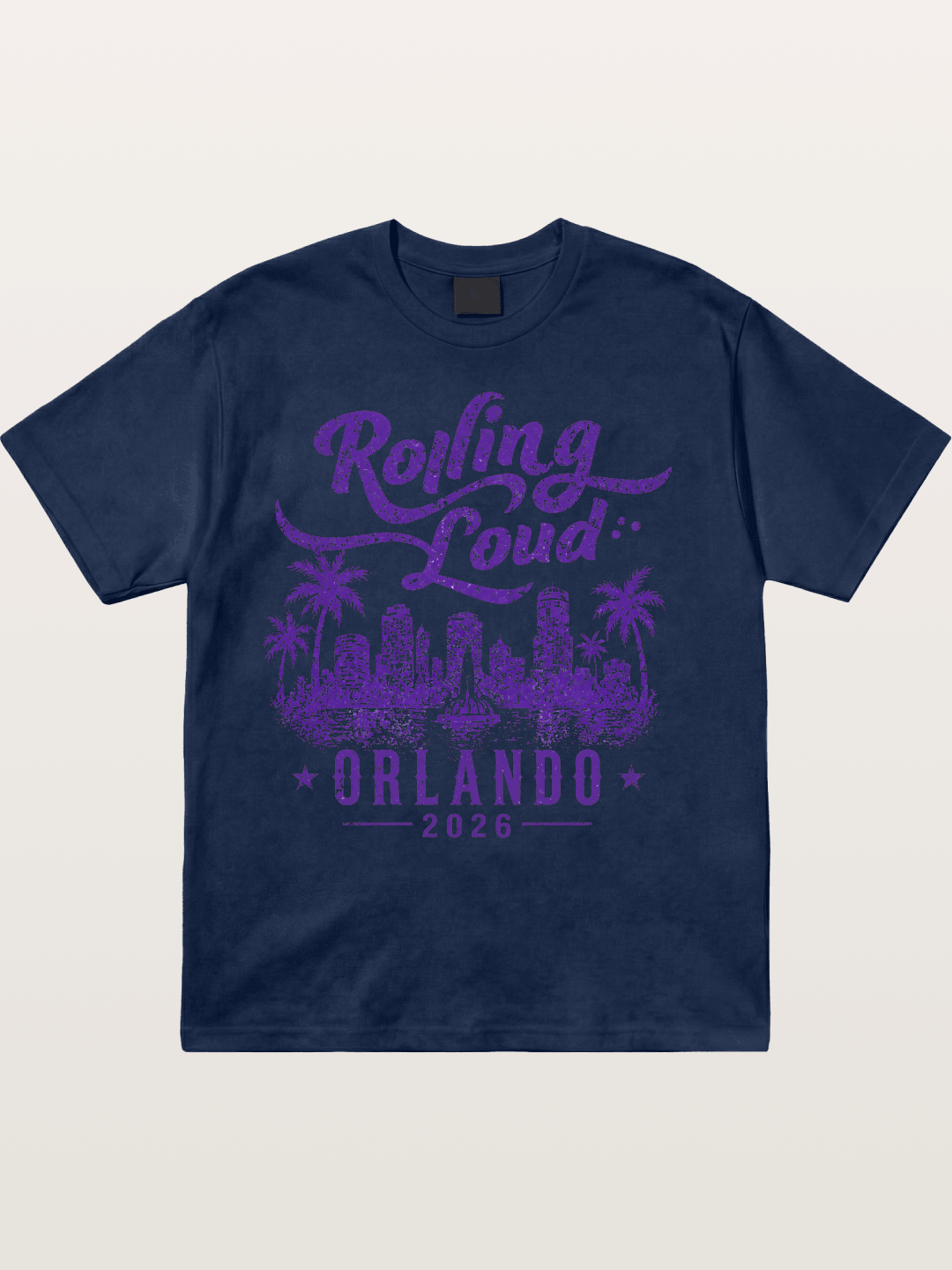 Rolling Loud Orlando 2026 Print Cotton T-shirt