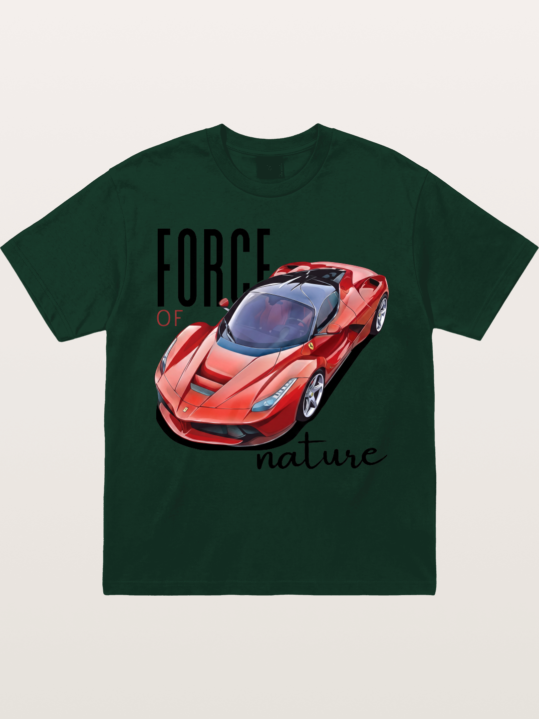 Ferrari LaFerrari Force Of Nature Gildan T-shirt
