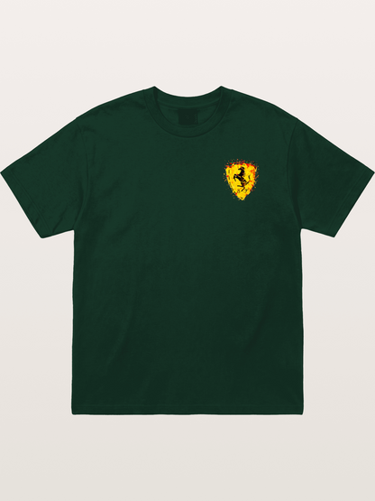 Ferrari Paint Splash Logo Gildan T-shirt