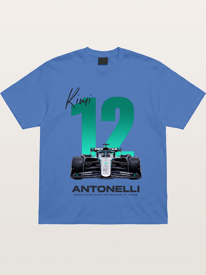 Kimi Antonelli Mercedes F1 12 Gildan T-shirt