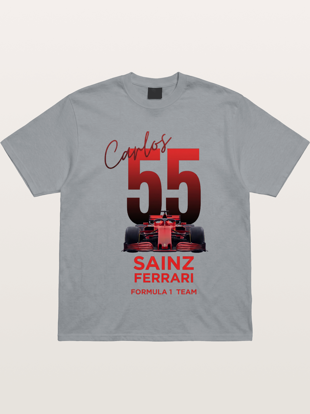 Carlos Sainz Ferrari 55 Art Gildan T-shirt