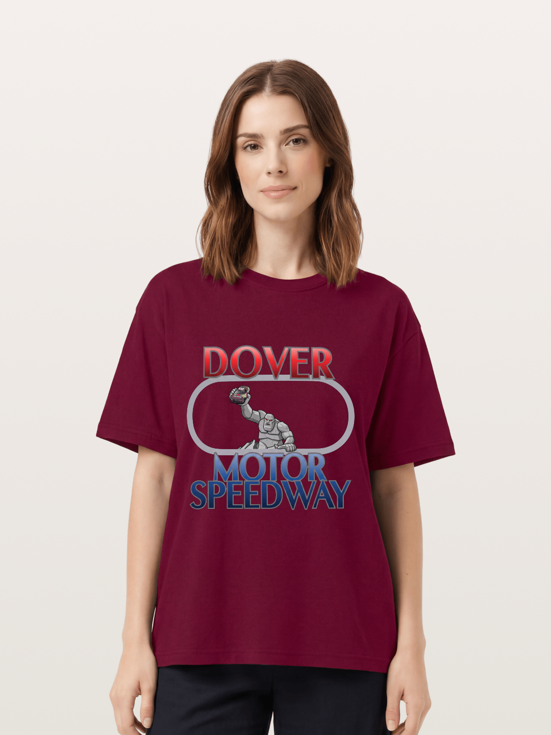 Miles the Monster Dover NASCAR Design Gildan T-shirt