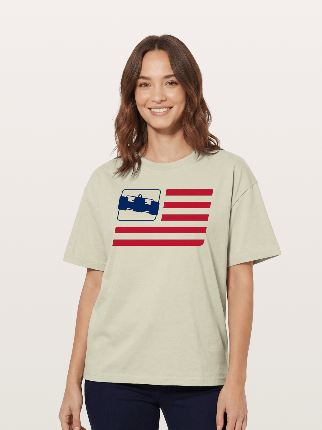 The Flag of Open Wheel Cotton T-shirt