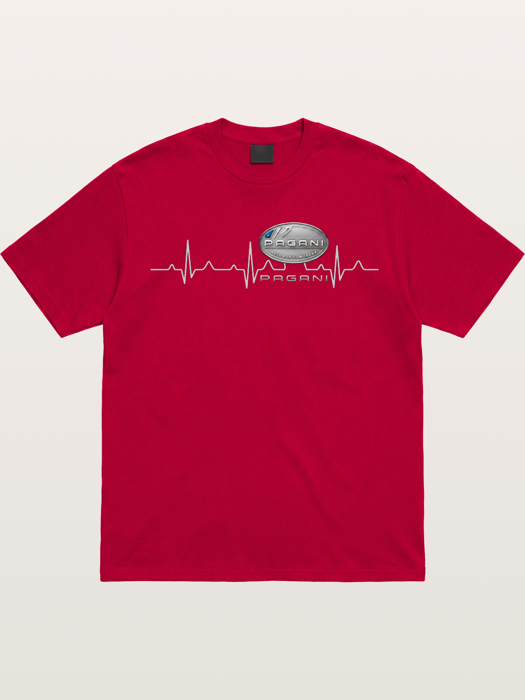 Pagani Heartbeat Badge Gildan T-shirt