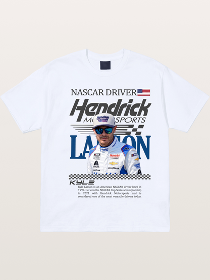 NASCAR Driver Kyle Larson Magazine Style Gildan T-shirt