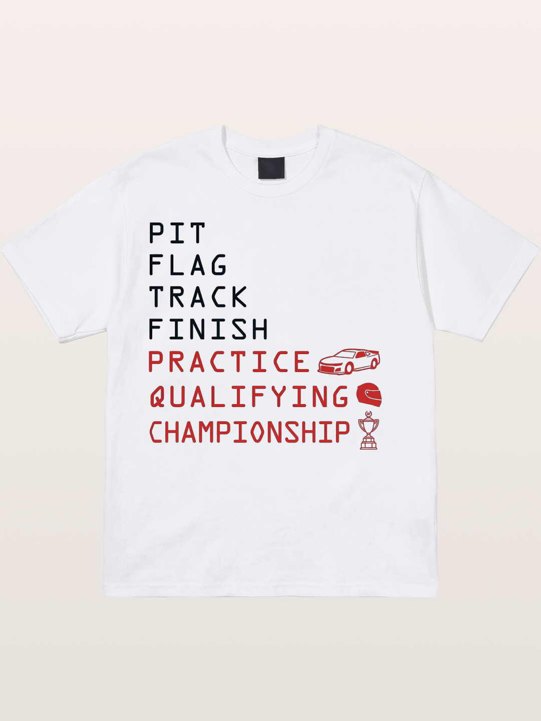 Track Jargon Cotton T-shirt