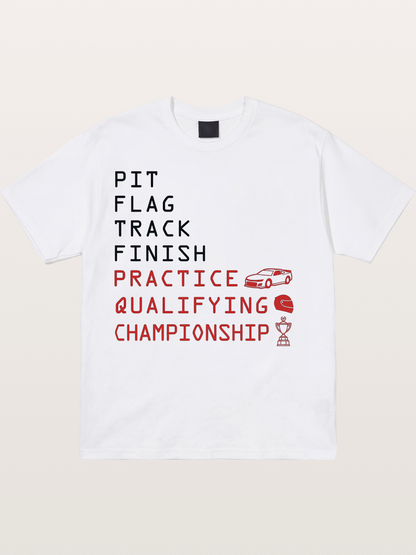 Track Jargon Cotton T-shirt