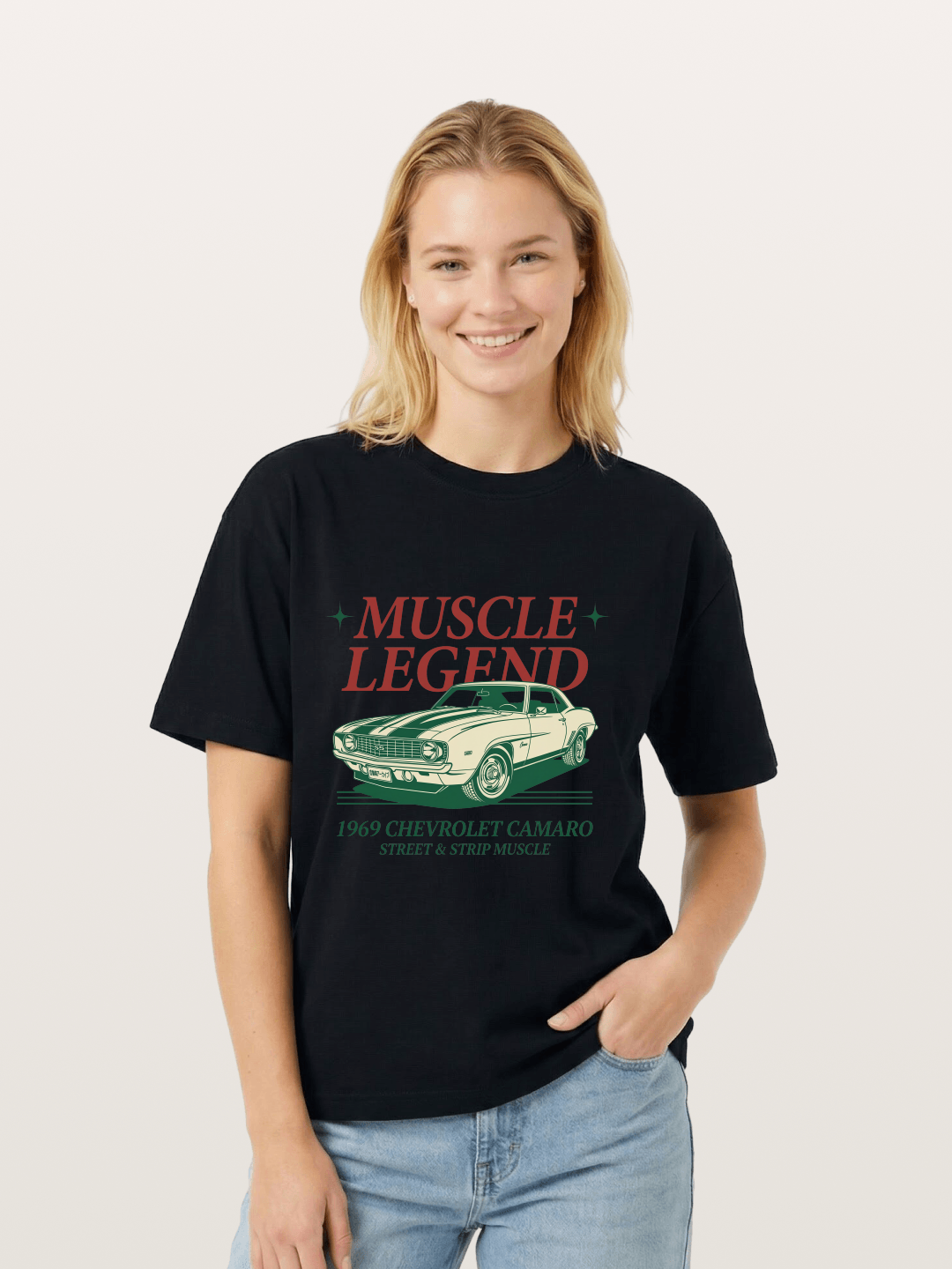 Vintage Badge Gildan T-shirt