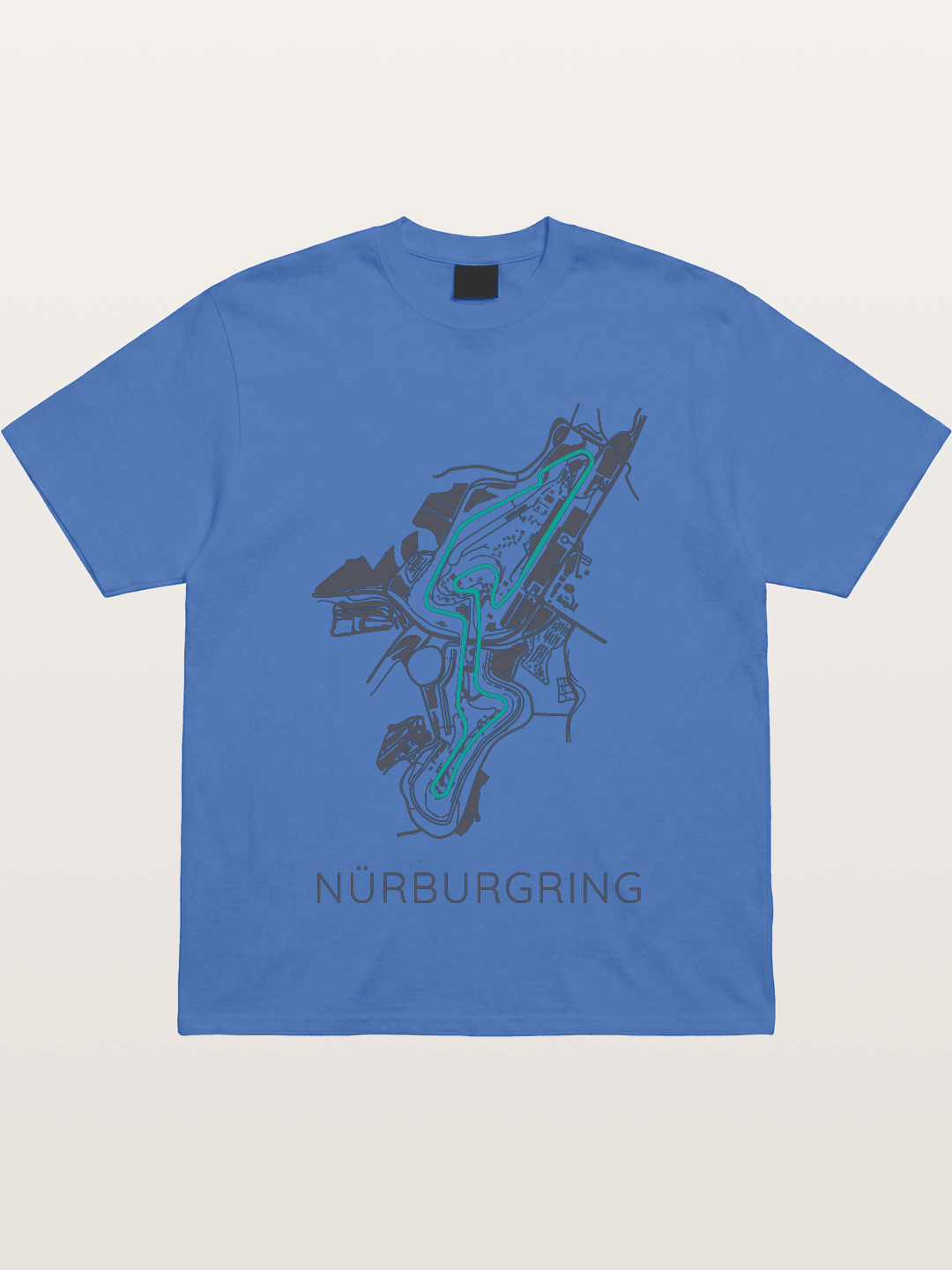 Nu?rburgring Track Diagram Gildan T-shirt