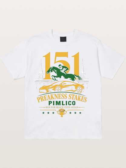 151st Preakness Stakes Pimlico 2026 Cotton T-shirt