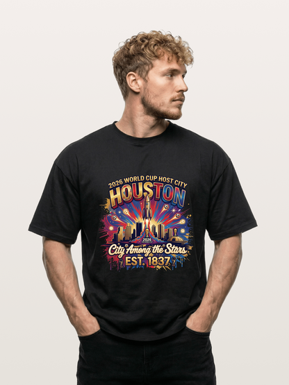 Houston 2026 Host City Art Gildan T-shirt