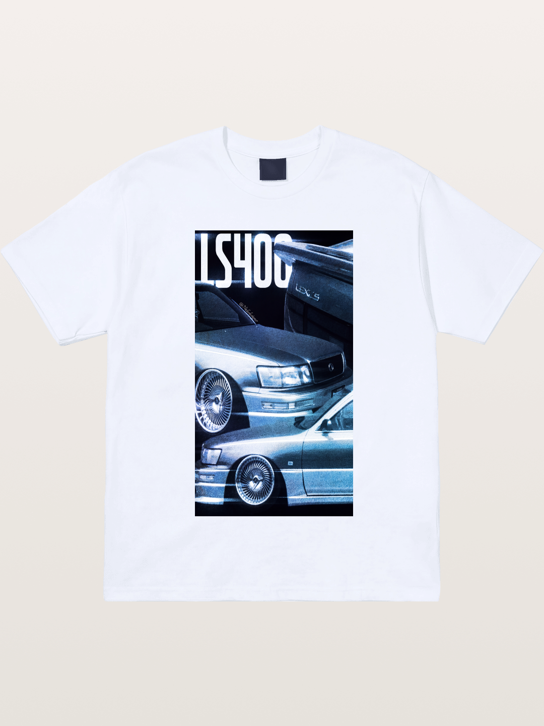 LS400 JDM Double Car Print Gildan T-shirt